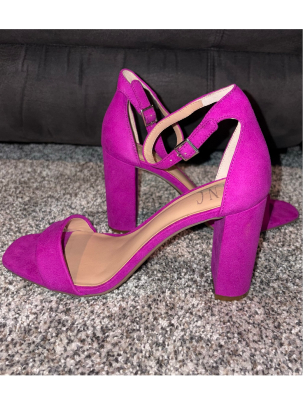 I.N.C. Fuschia Block Heels / Sandals
